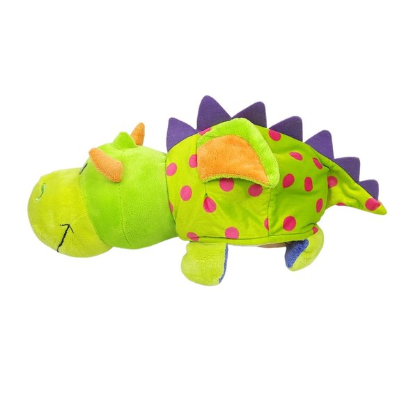 Jay At Play FlipaZoo Imogen Dragon Persephone Unicorn 2 In 1 Plush Stuffed Toy - Picture 2 of 13